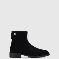 Aquatalia Boots-Natania Black