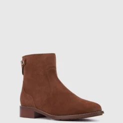 Aquatalia Boots-Natania Brandy