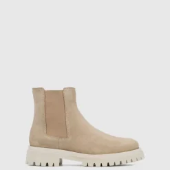 Aquatalia Boots-Olessa Ecru