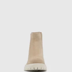 Aquatalia Boots-Olessa Ecru