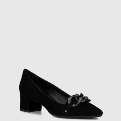Aquatalia Heels-Paislee Black