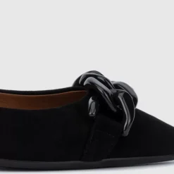 Aquatalia Flats-Palina Black