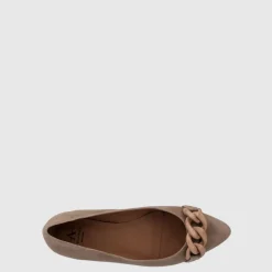 Aquatalia Flats-Palina Taupe