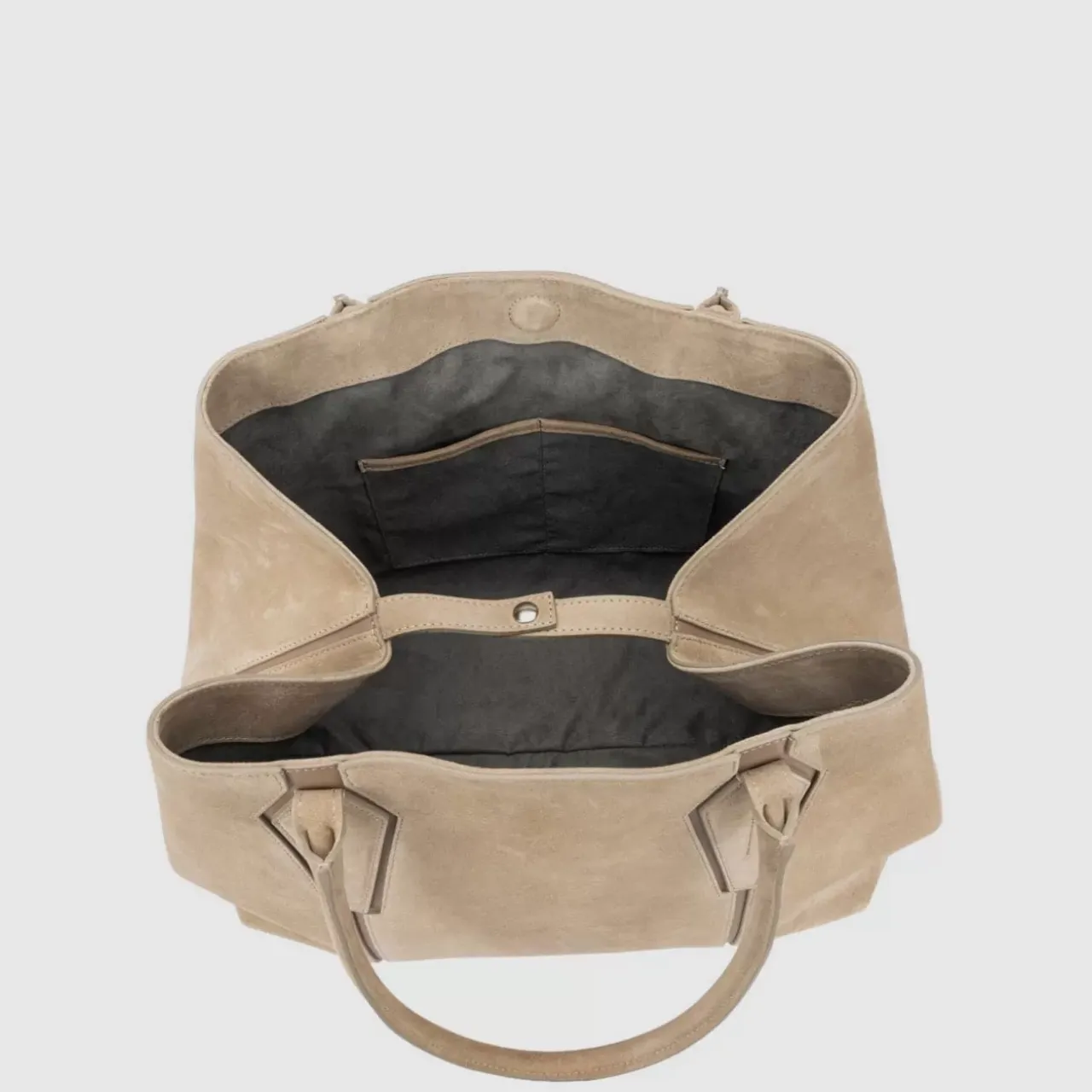 Aquatalia Handbags-Parma Carryall Light Taupe