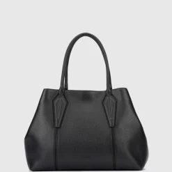 Aquatalia Handbags-Parma Carryall Black