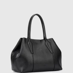 Aquatalia Handbags-Parma Carryall Black