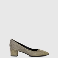 Aquatalia Heels-Pasha Silver/Gold