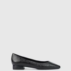 Aquatalia Flats-Penina Black