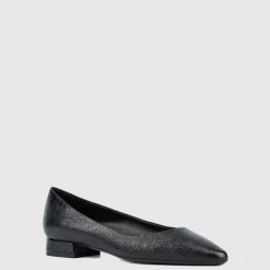 Aquatalia Flats-Penina Black