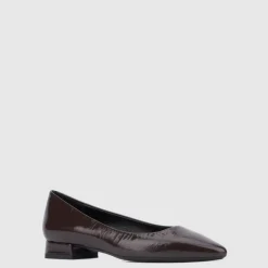 Aquatalia Flats-Penina Mocha