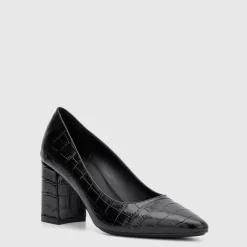 Aquatalia Heels-Peony Black