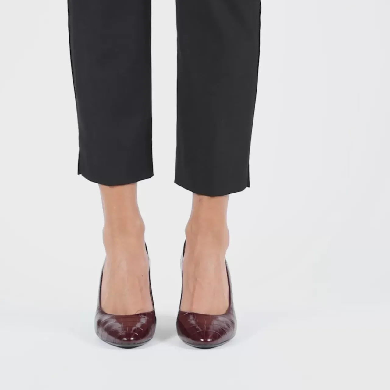 Aquatalia Heels-Peony Black