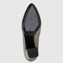 Aquatalia Heels-Peony Silver/Gold