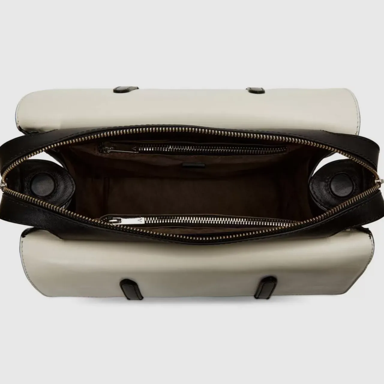 Aquatalia Handbags-Petra Tote Black/Off White