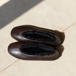 Aquatalia Flats-Qassidy Deep Wine/Black