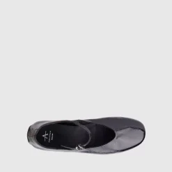 Aquatalia Flats-Qlaire Black