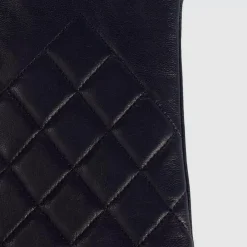 Aquatalia Gloves-Quilted Glove Navy