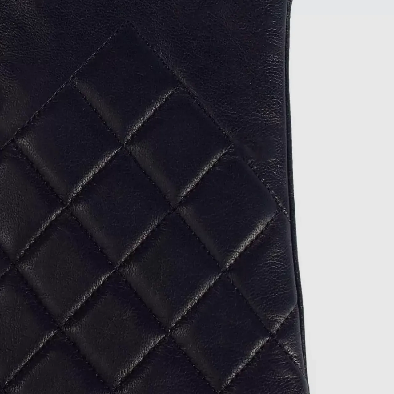 Aquatalia Gloves-Quilted Glove Navy