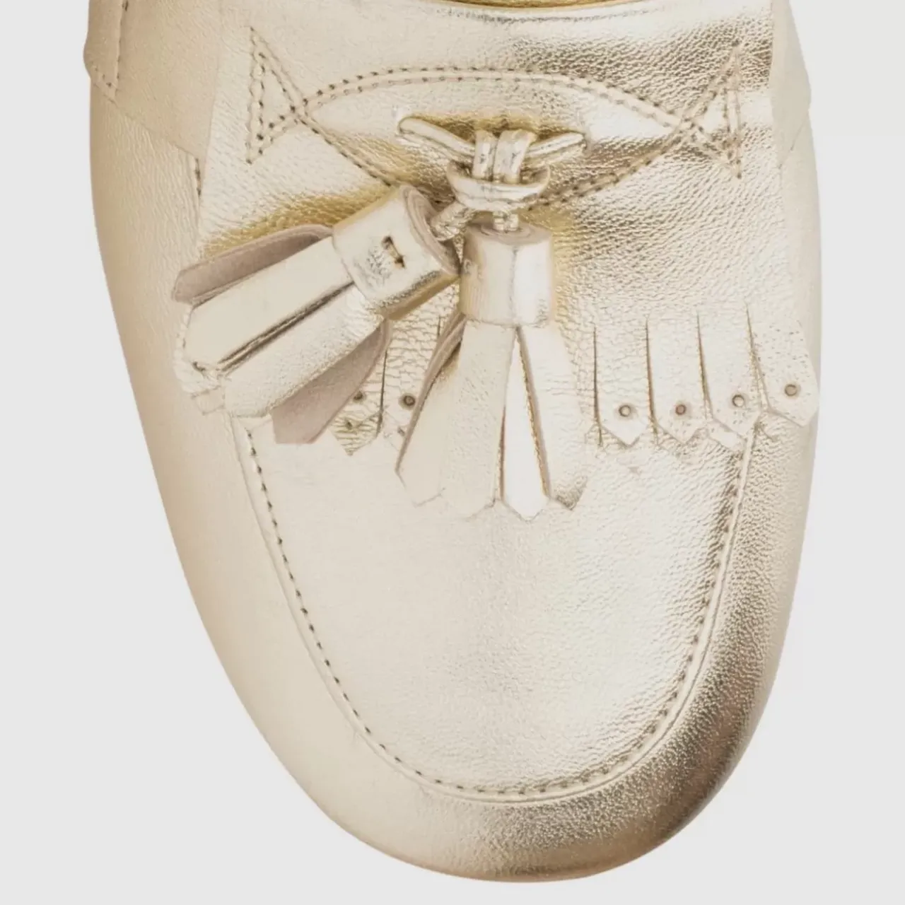 Aquatalia Flats-Quinna Platinum