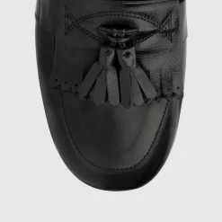 Aquatalia Flats-Quinna Black