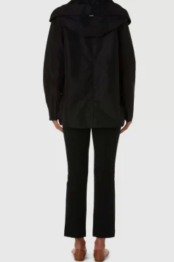 Aquatalia Outerwear-Raveena Nylon Black