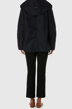 Aquatalia Outerwear-Raveena Nylon Navy