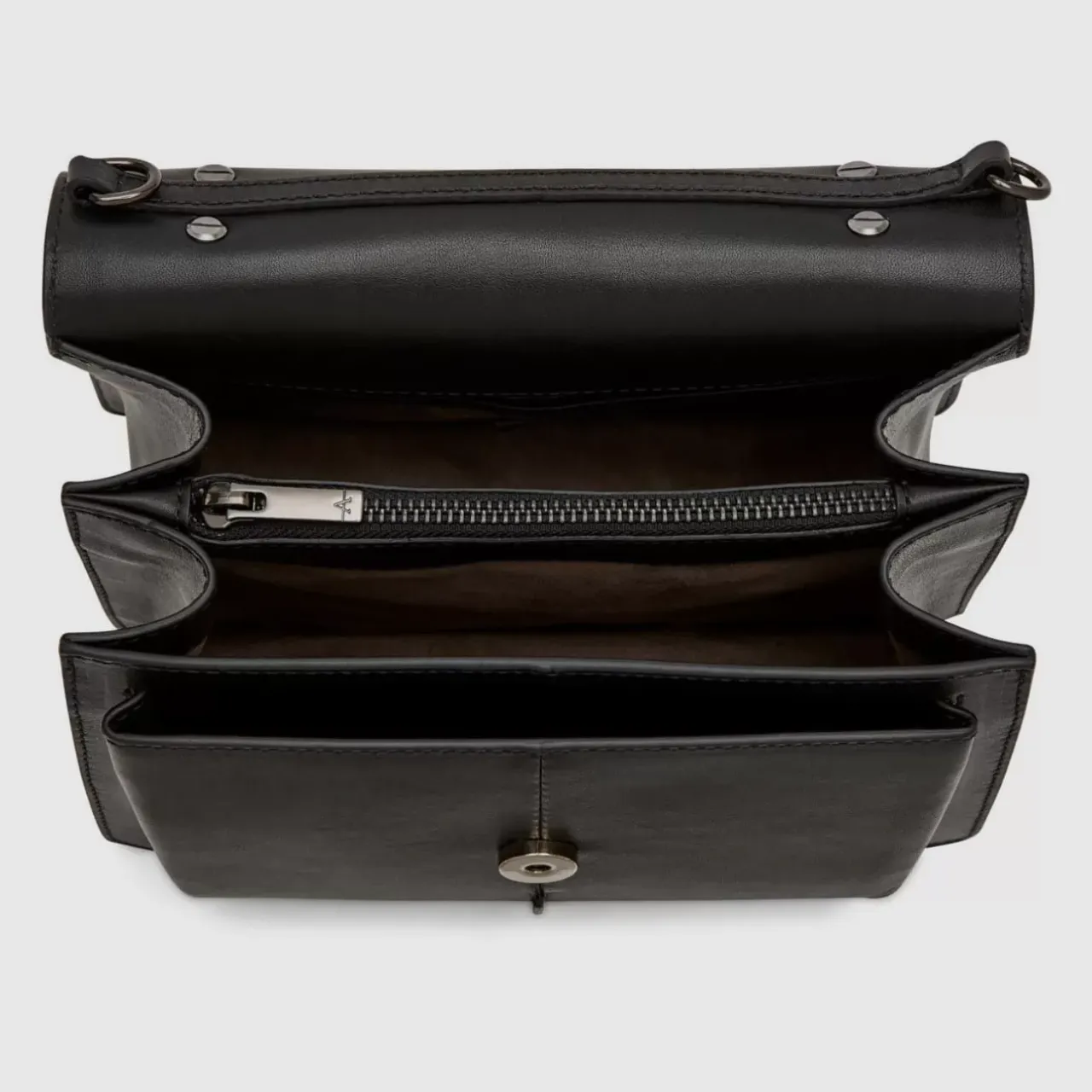 Aquatalia Handbags-Rhumba Satchel Black