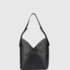 Aquatalia Handbags-Rimini Hobo Black