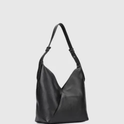 Aquatalia Handbags-Rimini Hobo Black