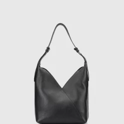 Aquatalia Handbags-Rimini Hobo Black