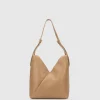 Aquatalia Handbags-Rimini Hobo Whiskey
