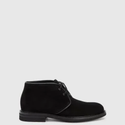 Aquatalia Boots-Rinaldo Dark Charcoal