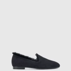 Aquatalia Flats-Romie Navy/Black