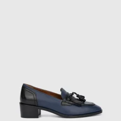 Aquatalia Flats-Rosella Marine/Black