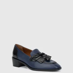 Aquatalia Flats-Rosella Marine/Black