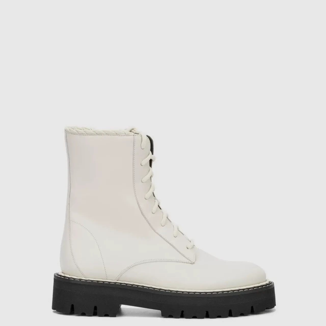 Aquatalia Boots-Sadie Off White