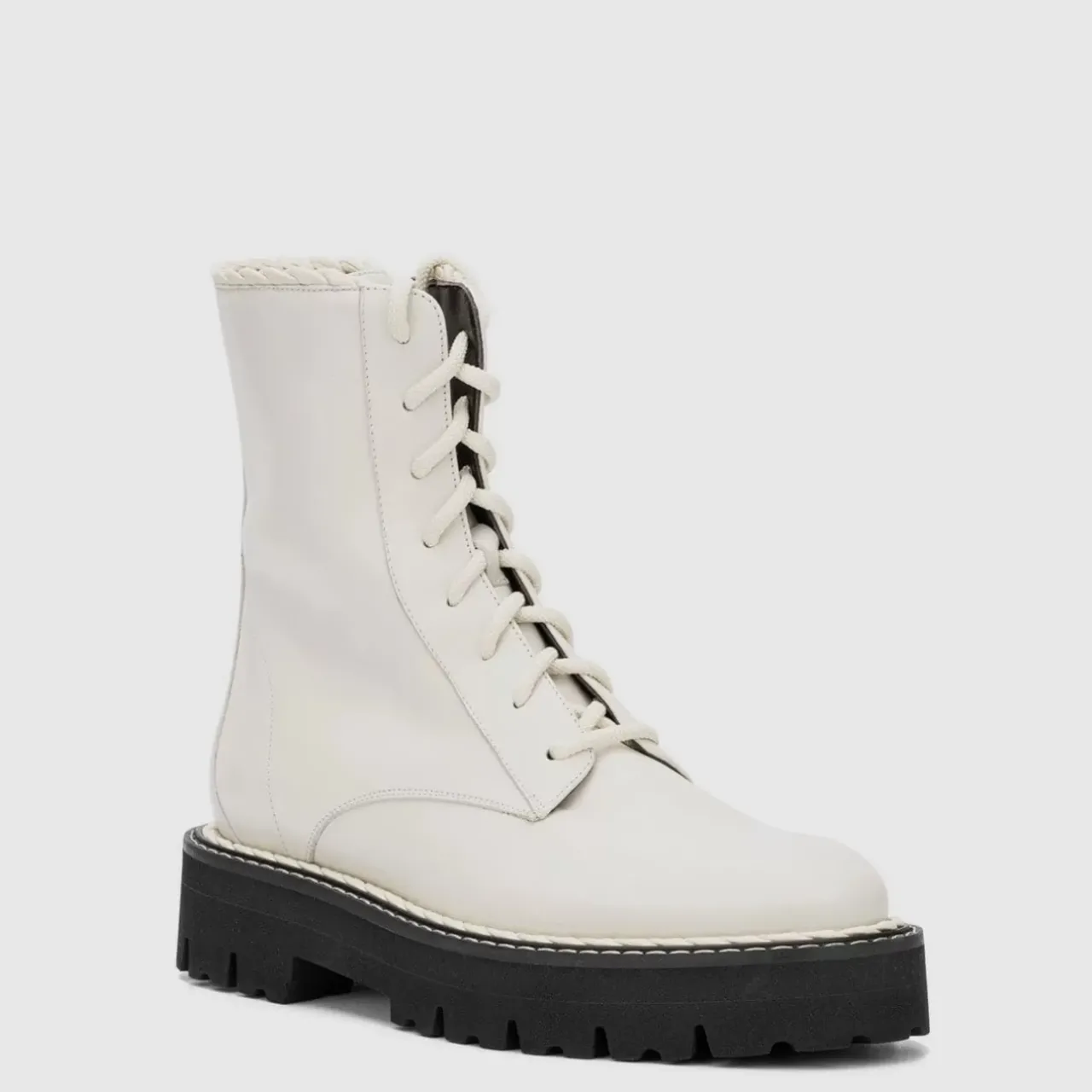 Aquatalia Boots-Sadie Off White