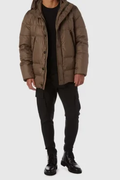 Aquatalia Outerwear-Salerno Bronze