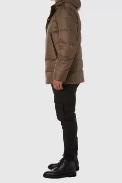 Aquatalia Outerwear-Salerno Bronze