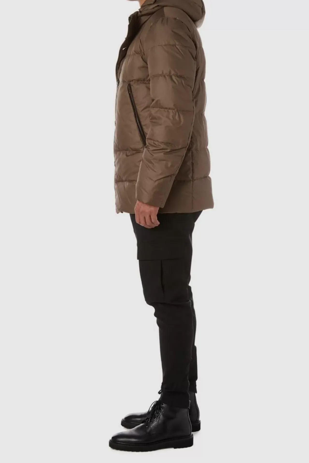 Aquatalia Outerwear-Salerno Bronze