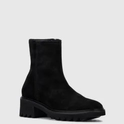 Aquatalia Boots-Saundra Black