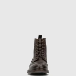 Aquatalia Boots-Savino Cognac