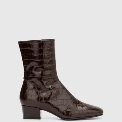 Aquatalia Boots-Selini Dark Brown