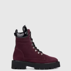 Aquatalia Boots-Sharlena Oxblood/Black