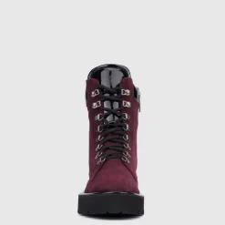 Aquatalia Boots-Sharlena Oxblood/Black