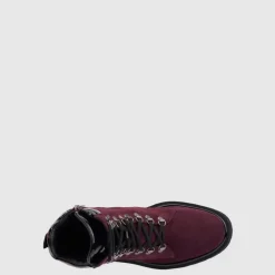 Aquatalia Boots-Sharlena Oxblood/Black