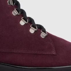 Aquatalia Boots-Sharlena Oxblood/Black