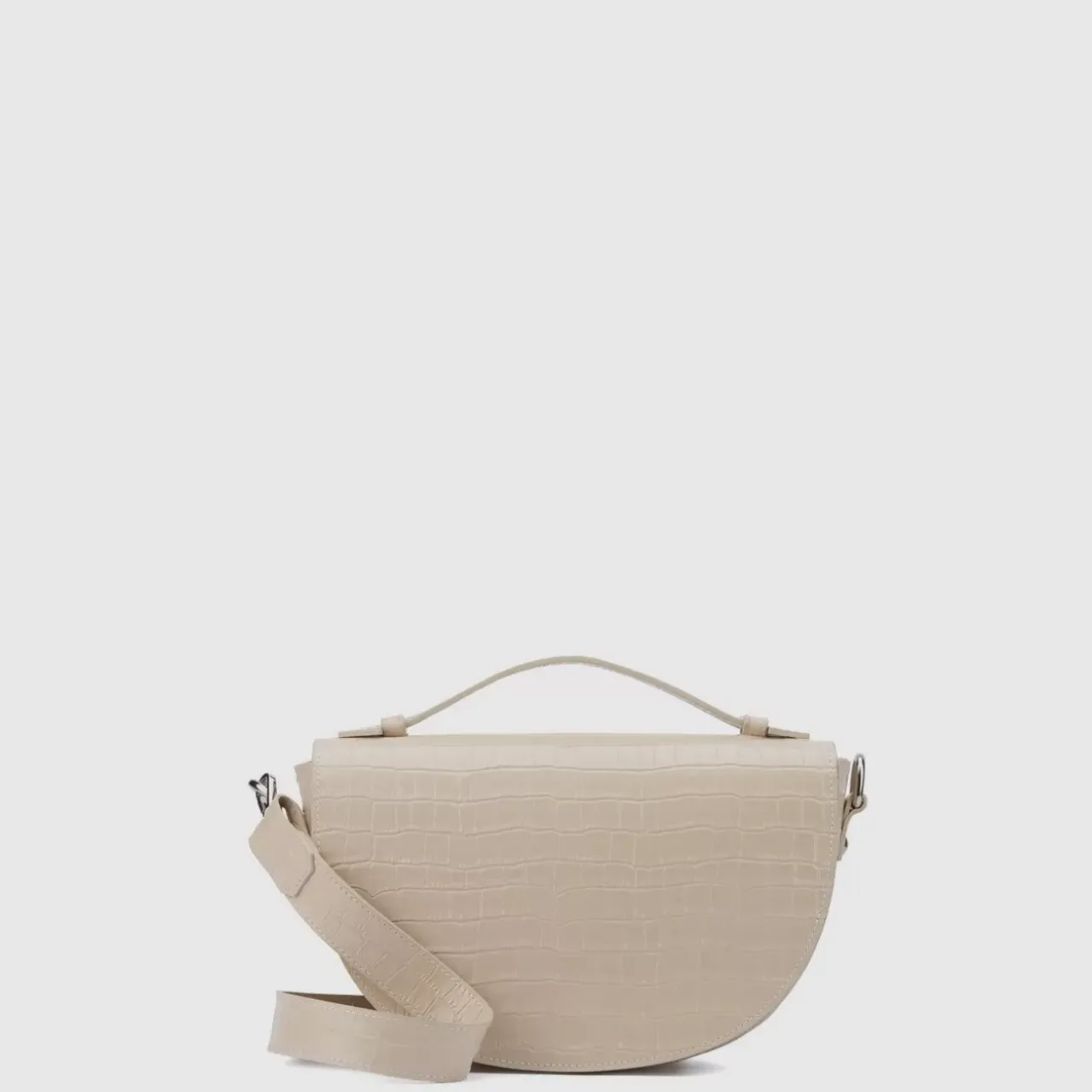 Aquatalia Handbags-Siena Crossbody Cream