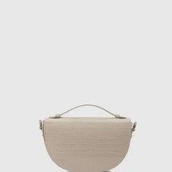 Aquatalia Handbags-Siena Crossbody Cream