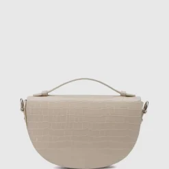 Aquatalia Handbags-Siena Crossbody Cream